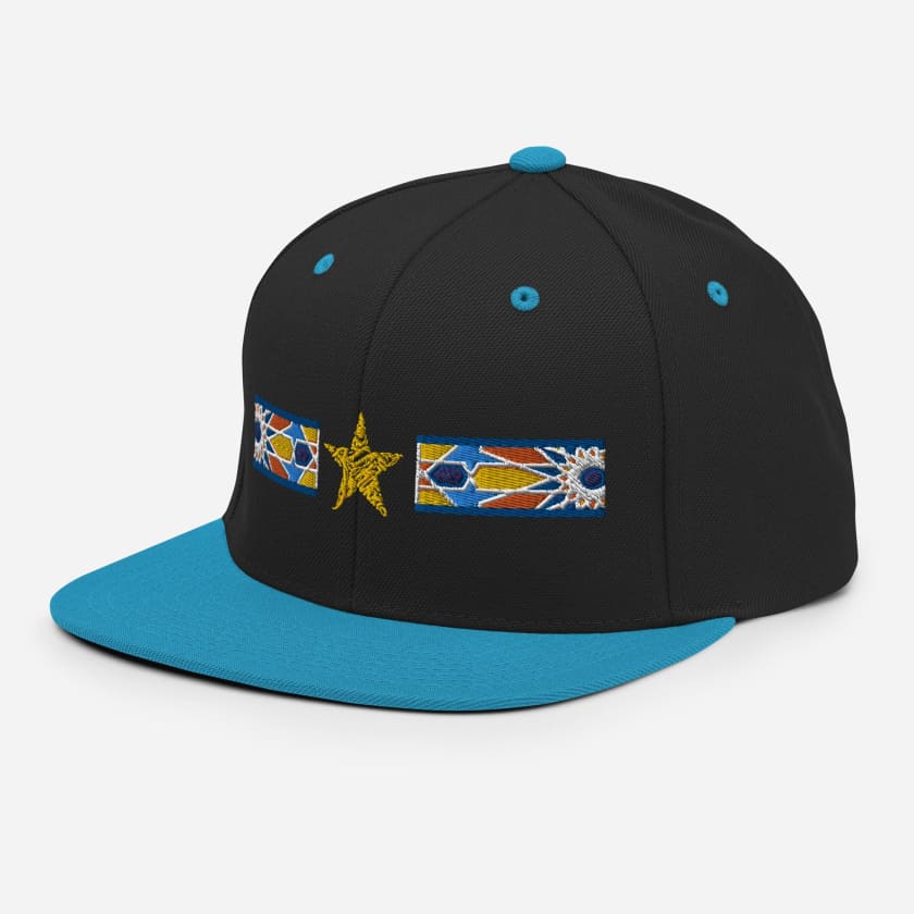 Casquette Motif Zellige étoile du Maroc stylisé brodé