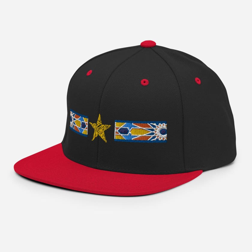 Casquette Motif Zellige étoile du Maroc stylisé brodé