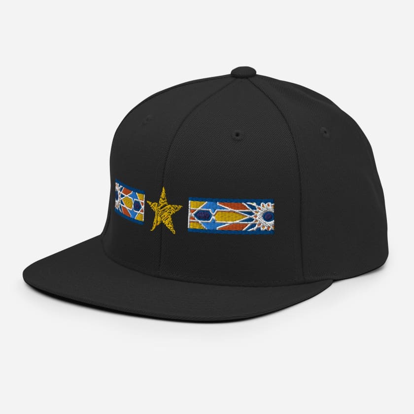 Casquette Motif Zellige étoile du Maroc stylisé brodé