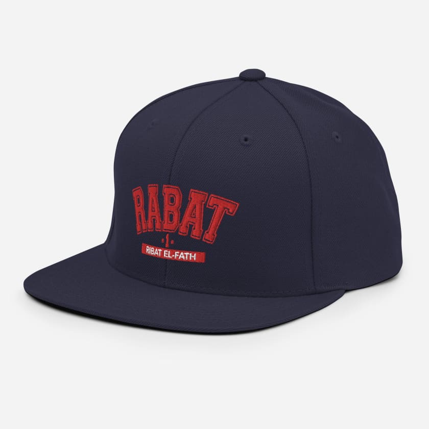 Casquette Rabat 1 Ribat El Fath Brodé unisexe