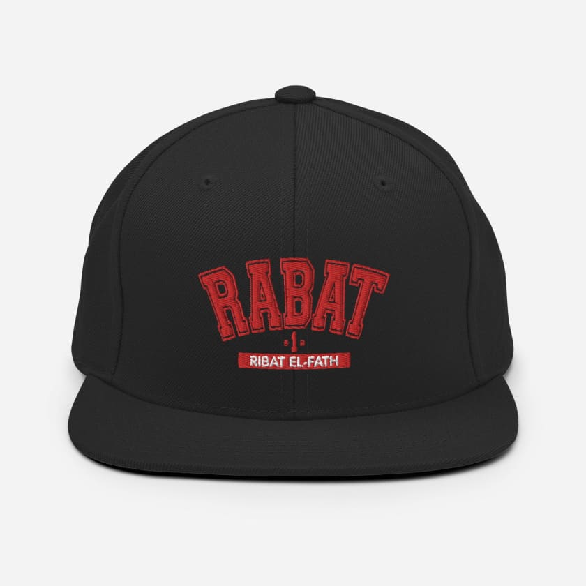 Casquette Rabat 1 Ribat El Fath Brodé unisexe