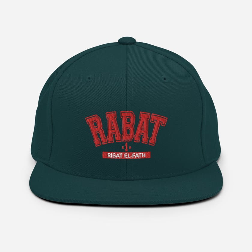 Casquette Rabat 1 Ribat El Fath Brodé unisexe
