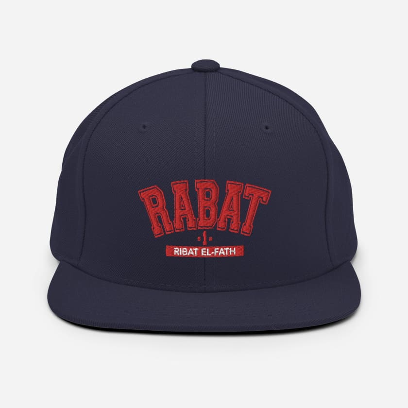 Casquette Rabat 1 Ribat El Fath Brodé unisexe