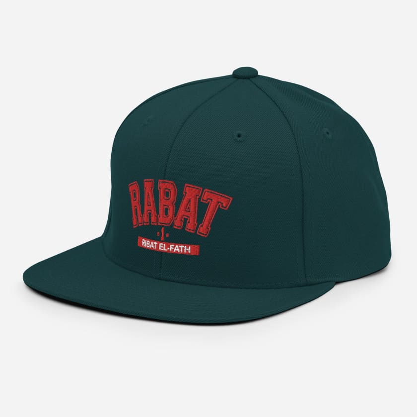 Casquette Rabat 1 Ribat El Fath Brodé unisexe