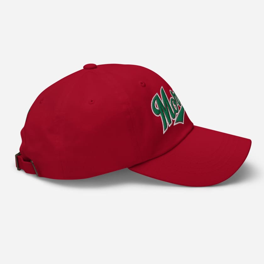 Casquette rouge MOROCCO brodé MAR