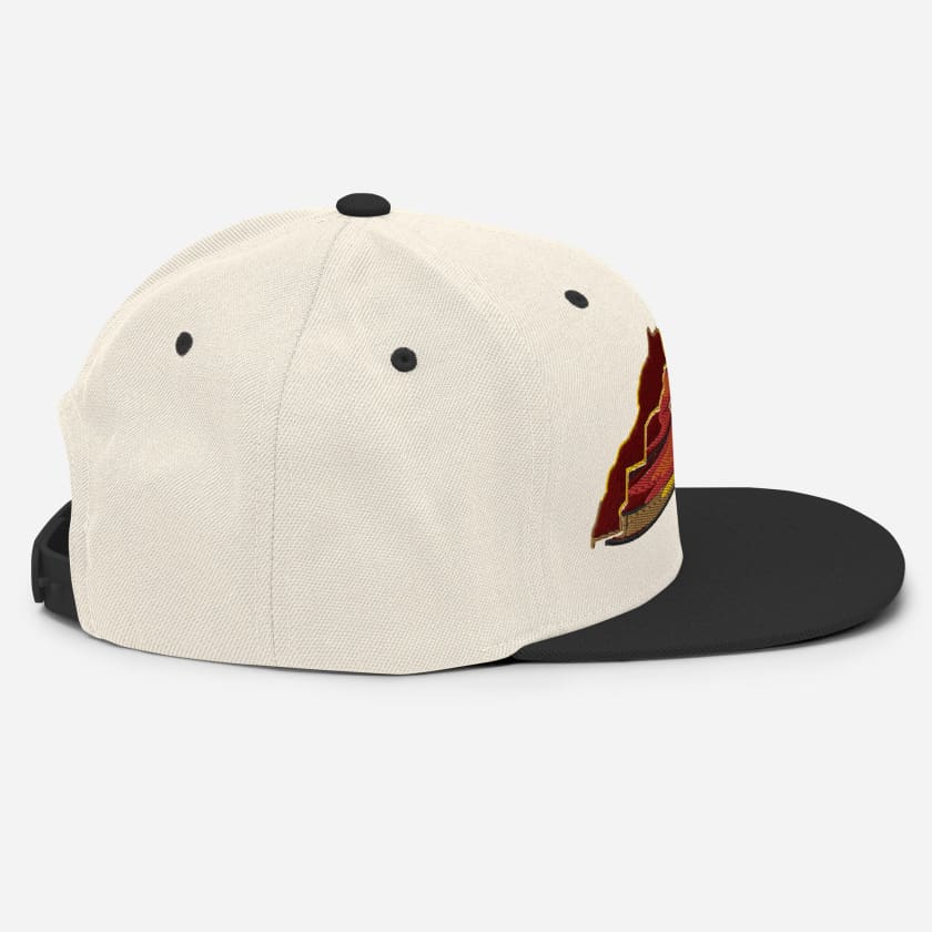 Casquette Snapback Carte Morocco brodé