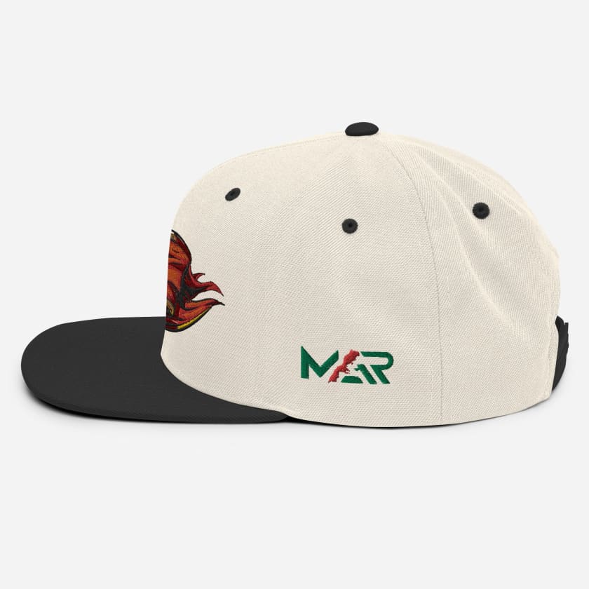 Casquette Snapback Carte Morocco brodé