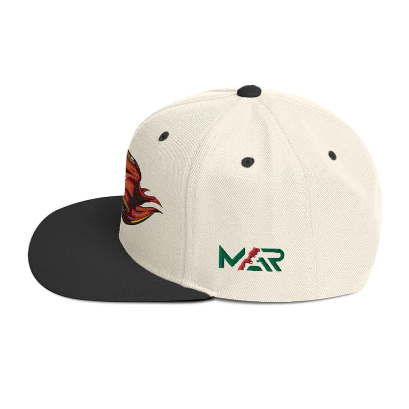Casquette Snapback Carte Morocco brodé