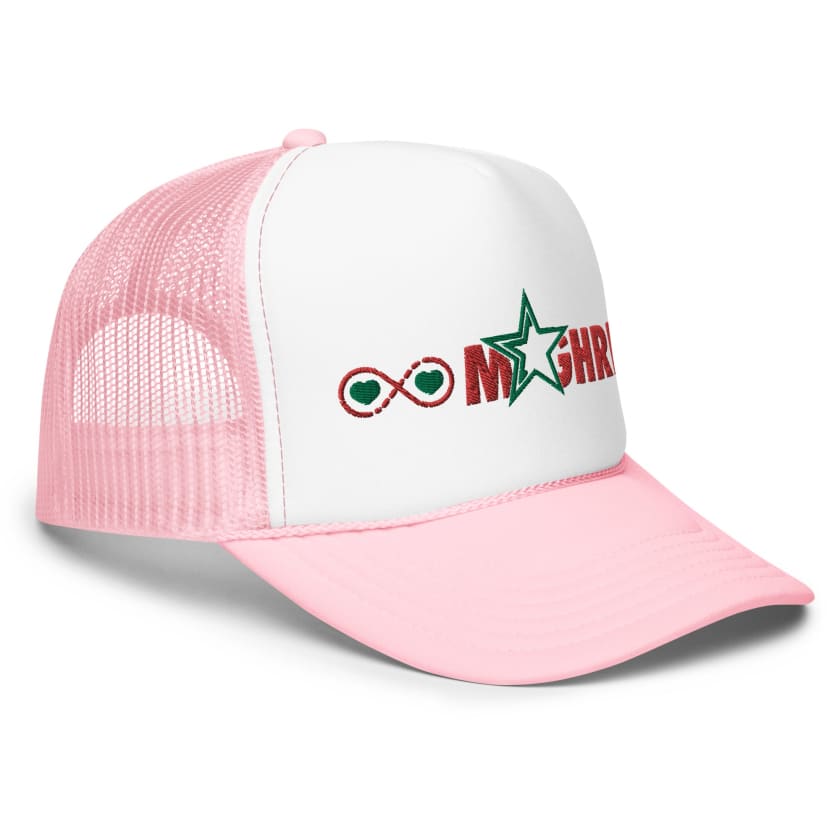 Casquette trucker Amour Maroc Infini en mousse brodé