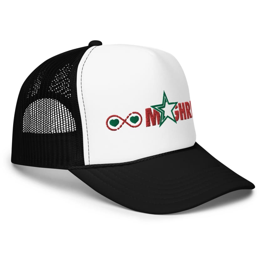 Casquette trucker Amour Maroc Infini en mousse brodé