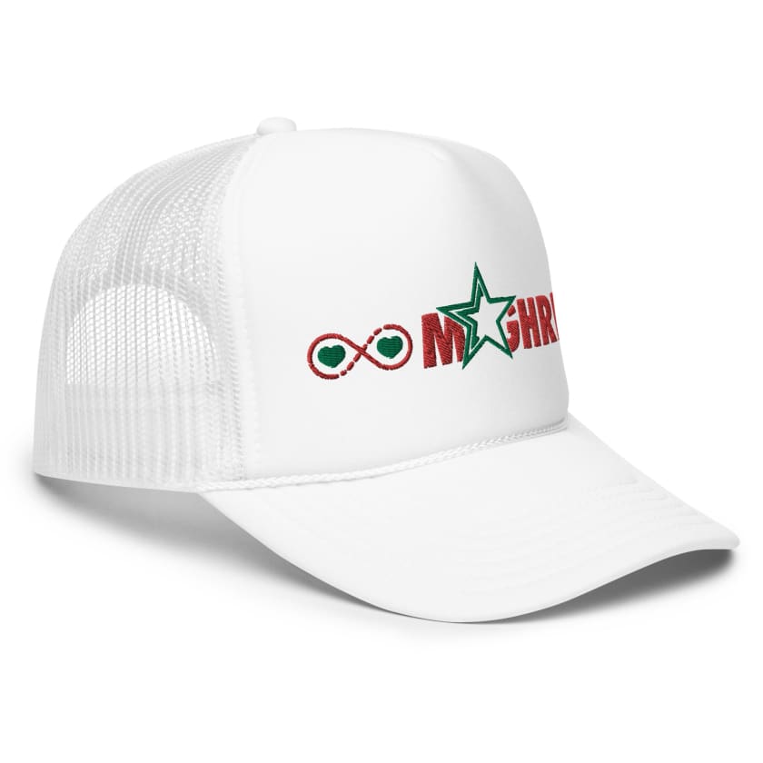 Casquette trucker Amour Maroc Infini en mousse brodé