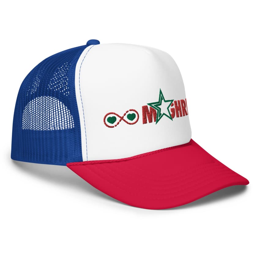 Casquette trucker Amour Maroc Infini en mousse brodé