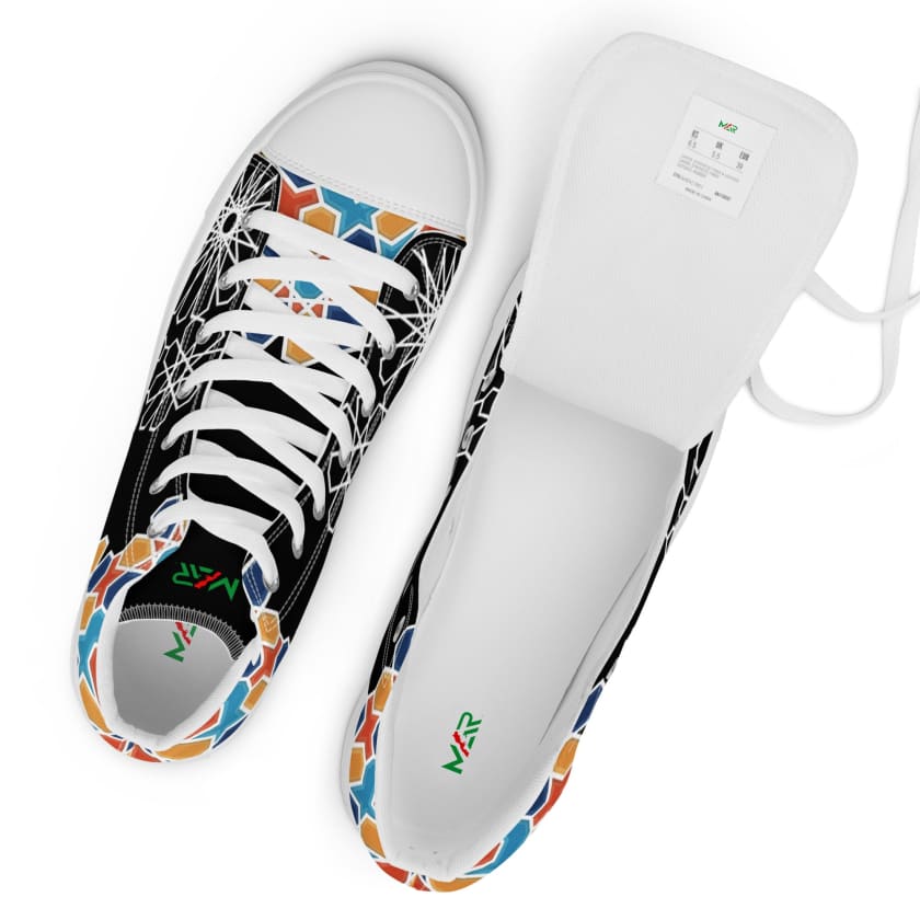 Chaussures Motif Amazigh en toile haut de gamme pour femmes