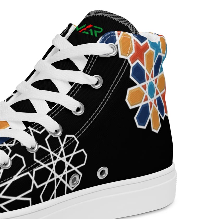 Chaussures Motif Amazigh en toile haut de gamme pour femmes