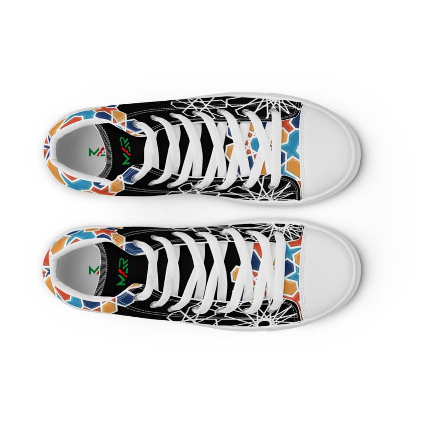 Chaussures Motif Amazigh en toile haut de gamme pour femmes