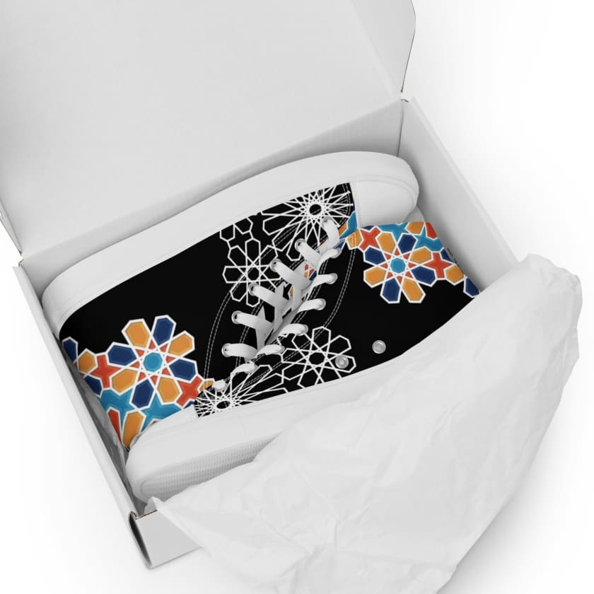Chaussures Motif Amazigh en toile haut de gamme pour femmes