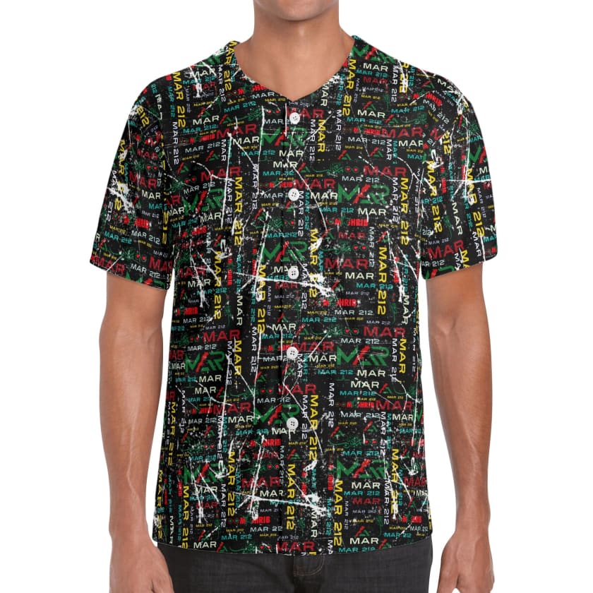 Chemise Baseball MAR212 vintage