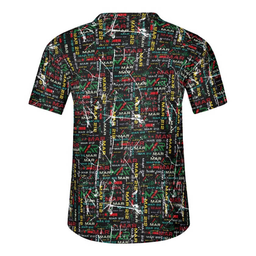 Chemise Baseball MAR212 vintage