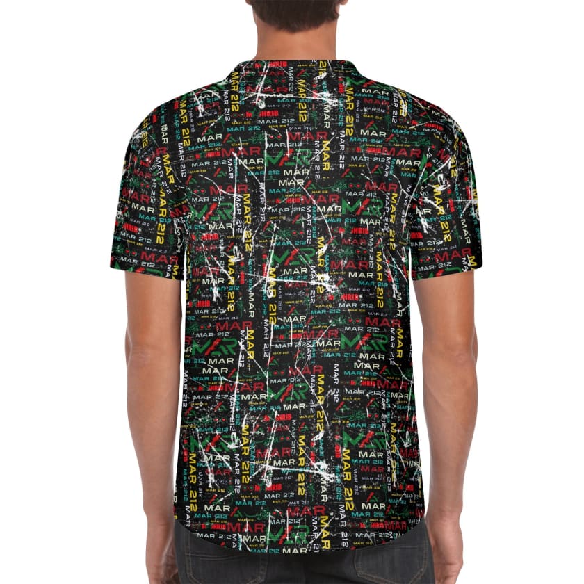 Chemise Baseball MAR212 vintage