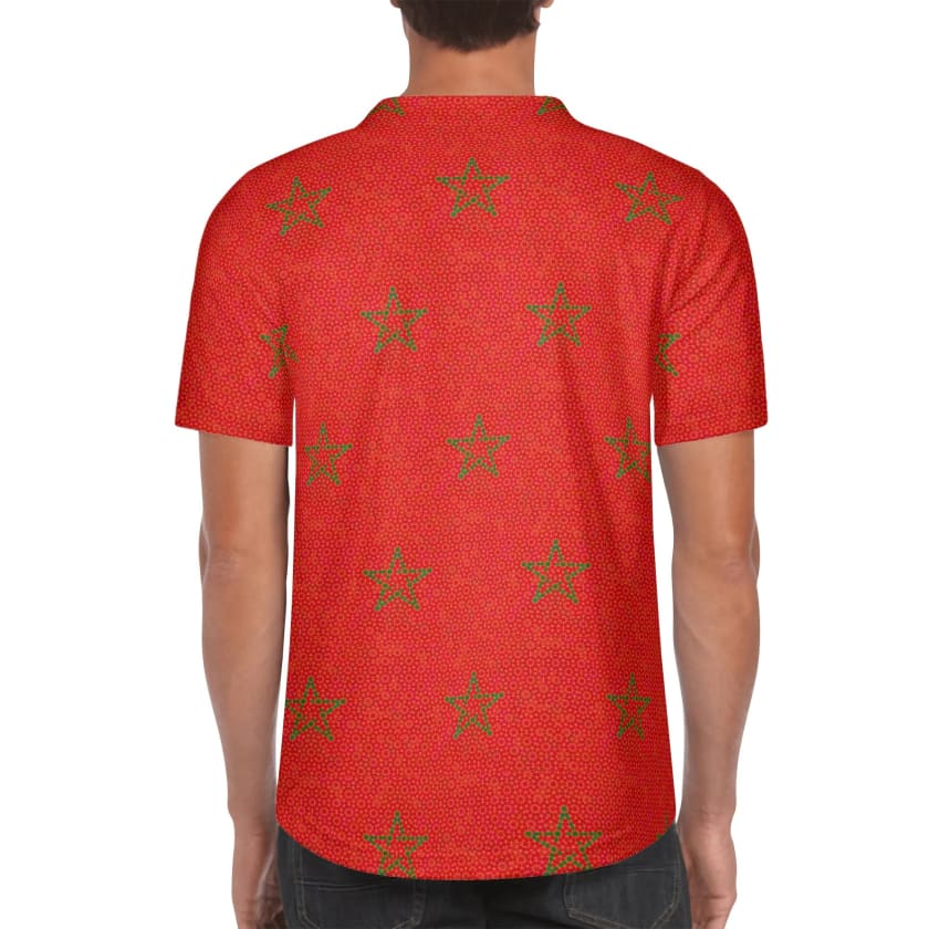 Chemise Baseball Morocco Star jersey