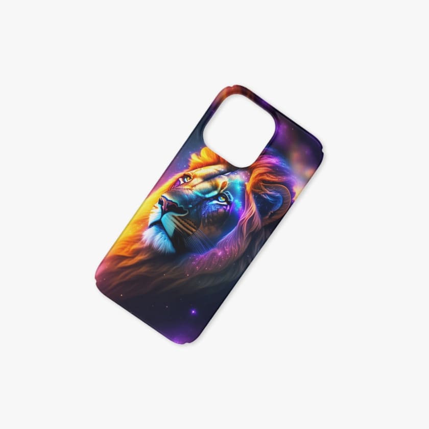 Coque iPhone 14 Pro Max Étui pour iPhone design Lion Atlas