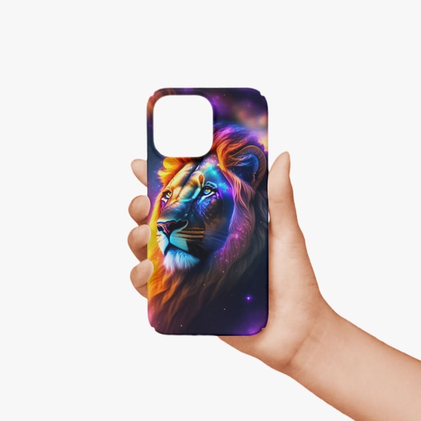 Coque iPhone 14 Pro Max Étui pour iPhone design Lion Atlas