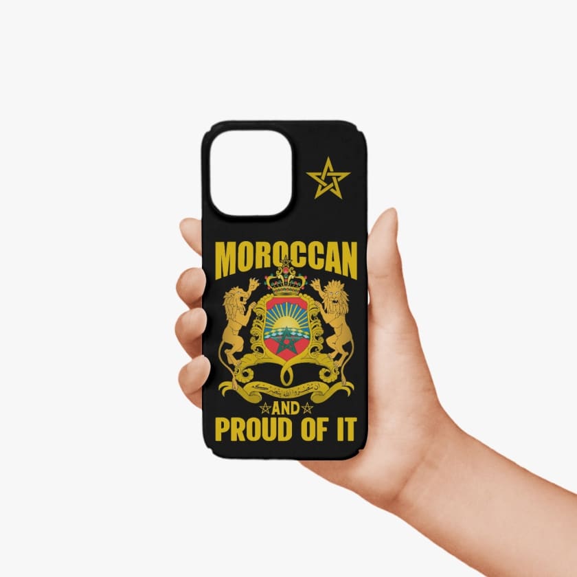 Coque iPhone 14 Pro Max Étui pour iPhone design Moroccan