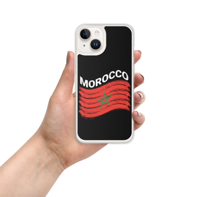 Coque pour iPhone Drapeau du Maroc Morocco