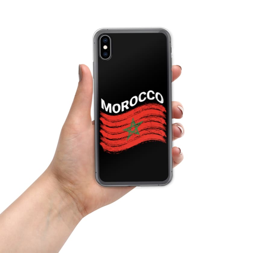 Coque pour iPhone Drapeau du Maroc Morocco