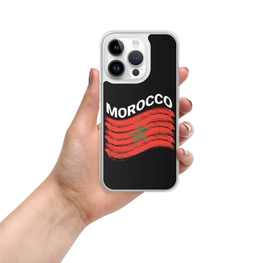Coque pour iPhone Drapeau du Maroc Morocco