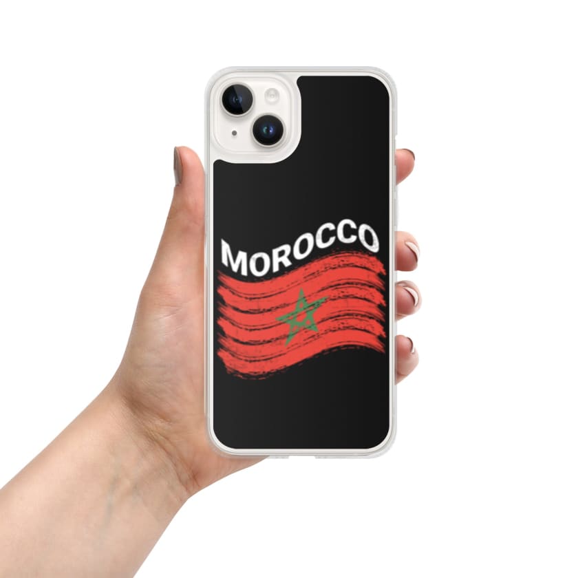 Coque pour iPhone Drapeau du Maroc Morocco