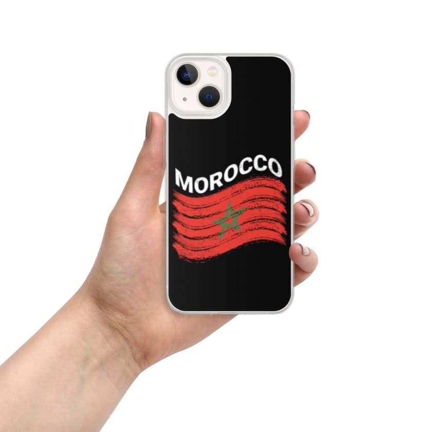 Coque pour iPhone Drapeau du Maroc Morocco