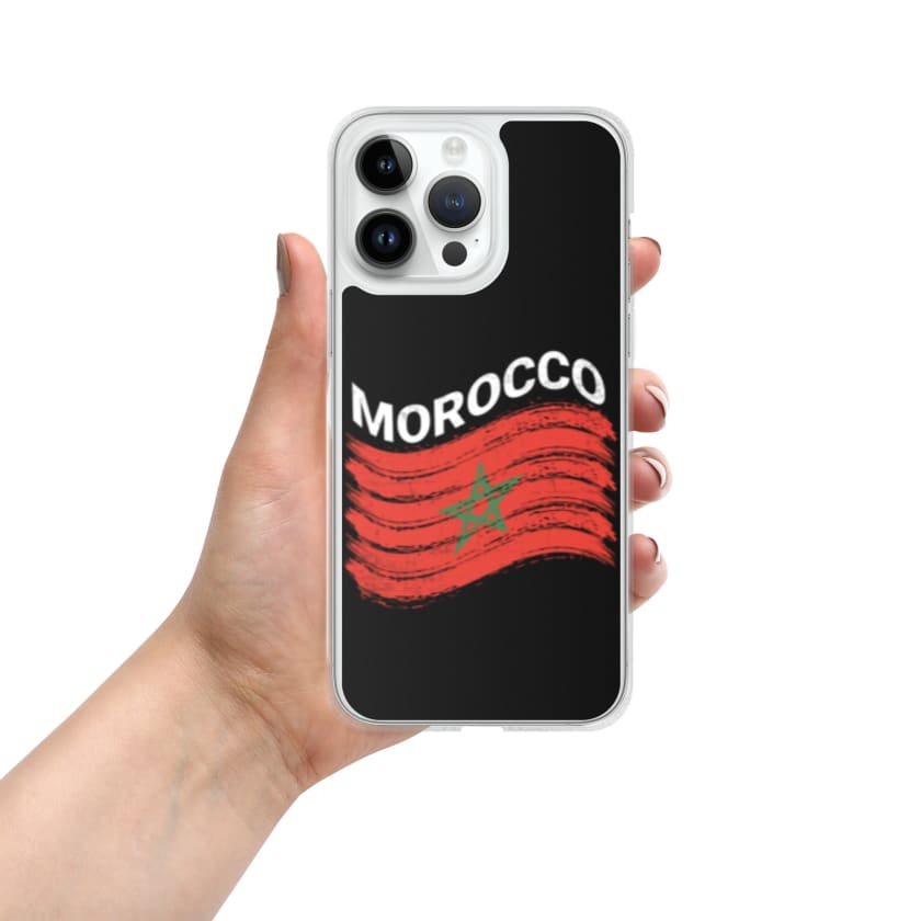 Coque pour iPhone Drapeau du Maroc Morocco