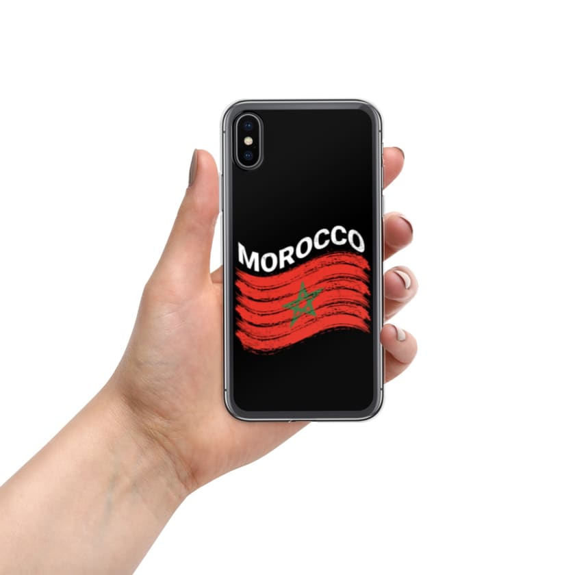 Coque pour iPhone Drapeau du Maroc Morocco