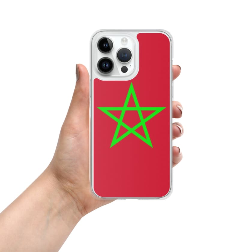Coque pour iPhone Drapeau Maroc