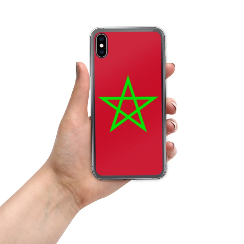 Coque pour iPhone Drapeau Maroc