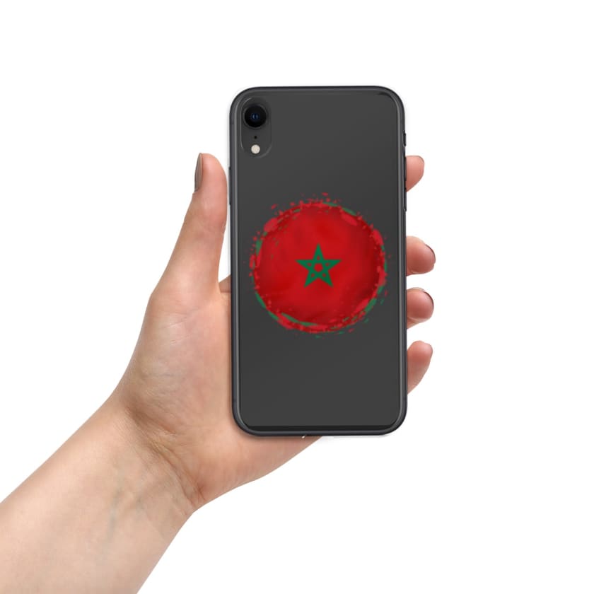 Coque pour iPhone Drapeau Maroc