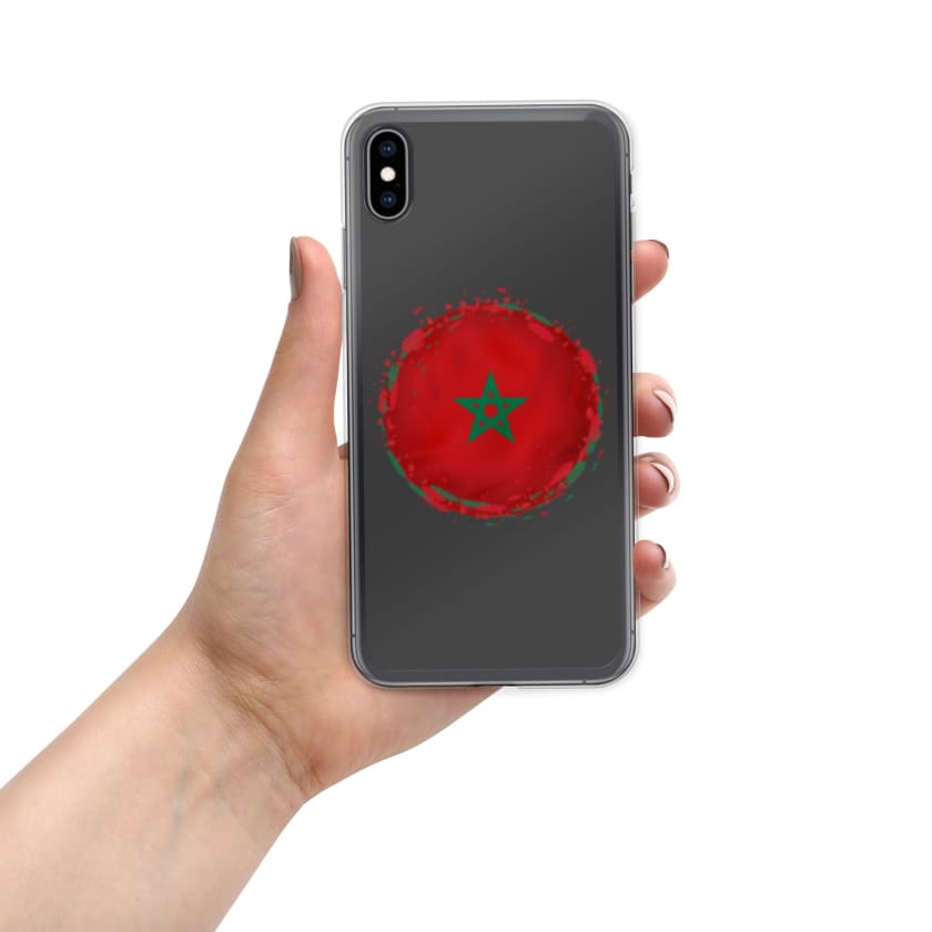 Coque pour iPhone Drapeau Maroc