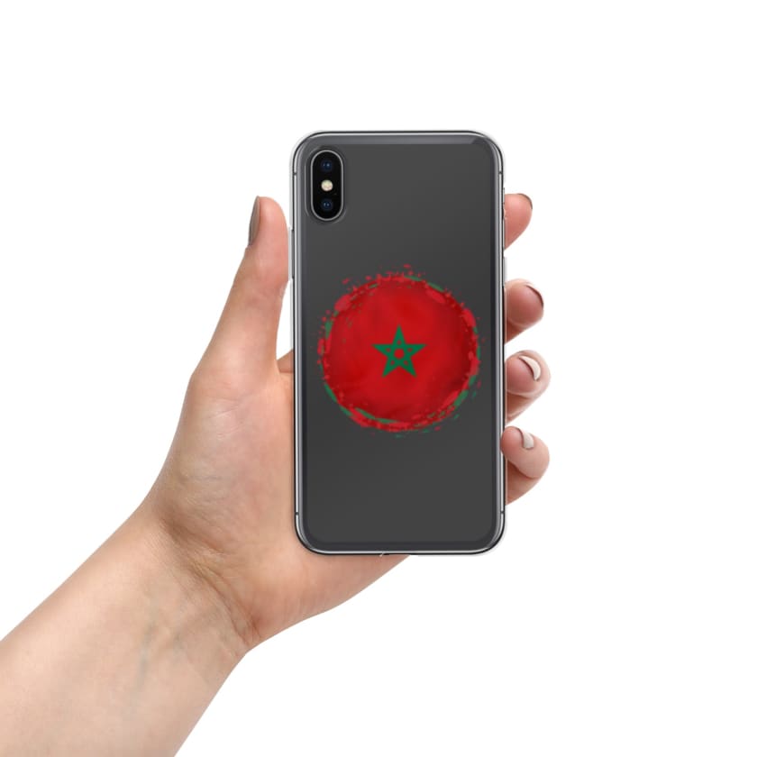 Coque pour iPhone Drapeau Maroc
