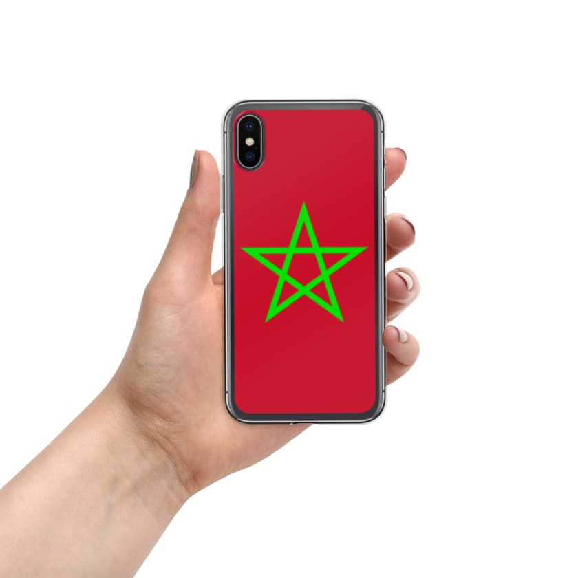 Coque pour iPhone Drapeau Maroc