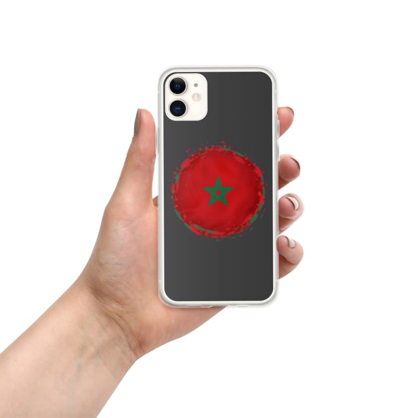 Coque pour iPhone Drapeau Maroc