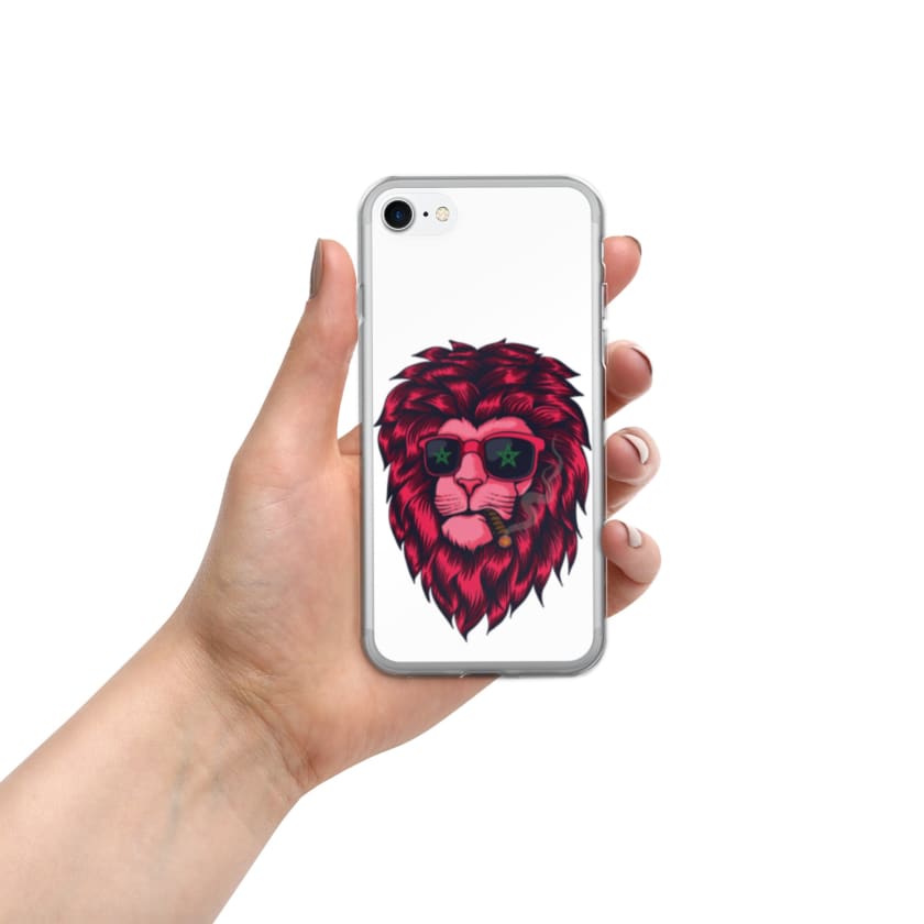 Coque pour iPhone Lion cool Maroc drapeau Marocain