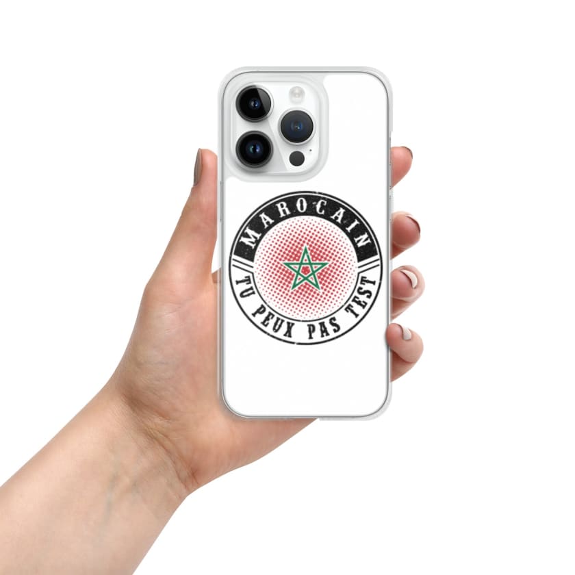 Coque pour iPhone Marocain tu peux pas test