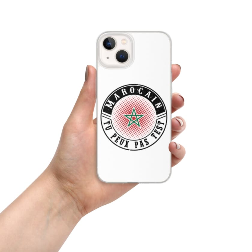 Coque pour iPhone Marocain tu peux pas test
