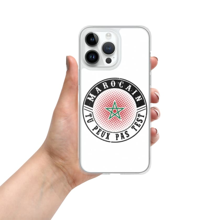 Coque pour iPhone Marocain tu peux pas test