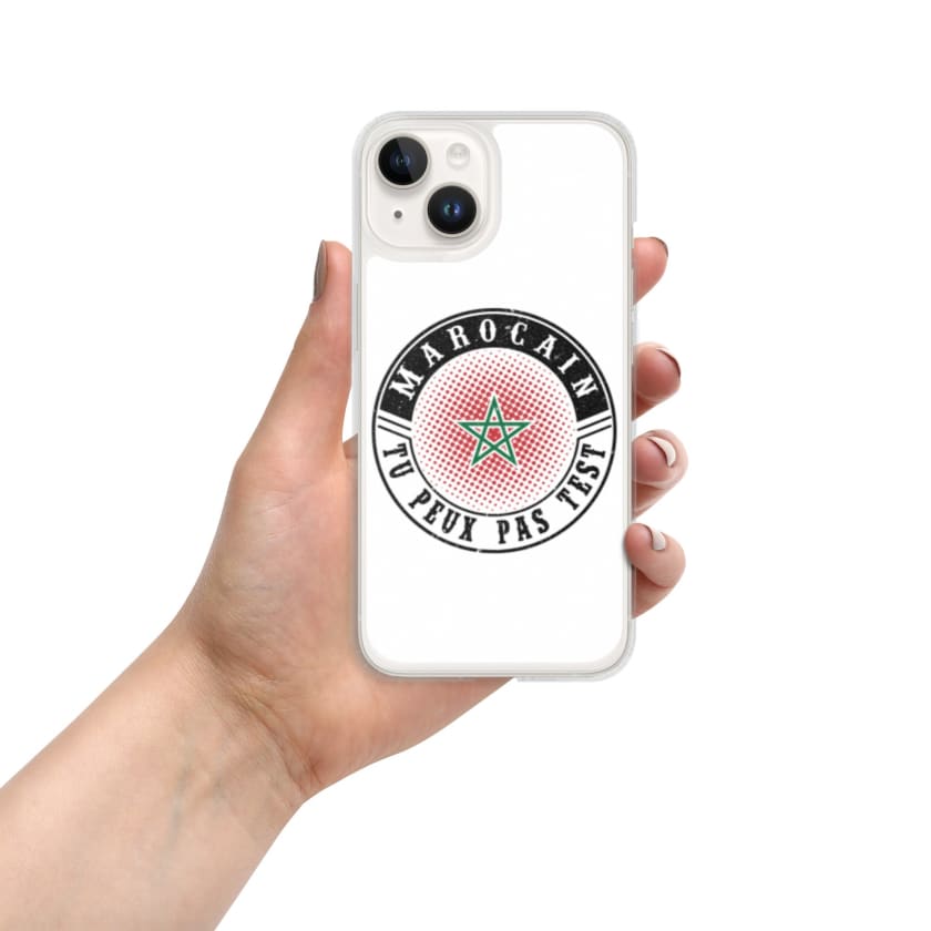 Coque pour iPhone Marocain tu peux pas test
