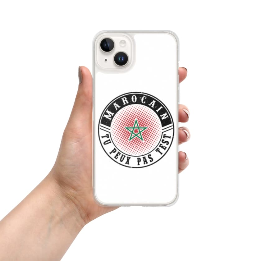 Coque pour iPhone Marocain tu peux pas test