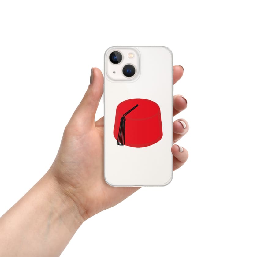 Coque pour iPhone Tarbouche Marocain rouge