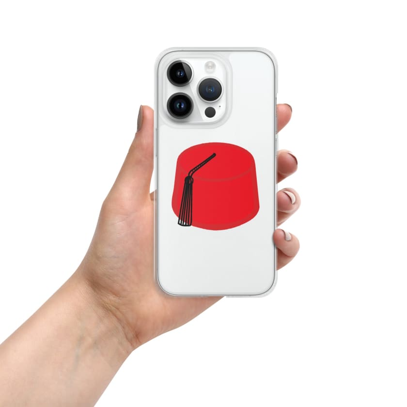 Coque pour iPhone Tarbouche Marocain rouge