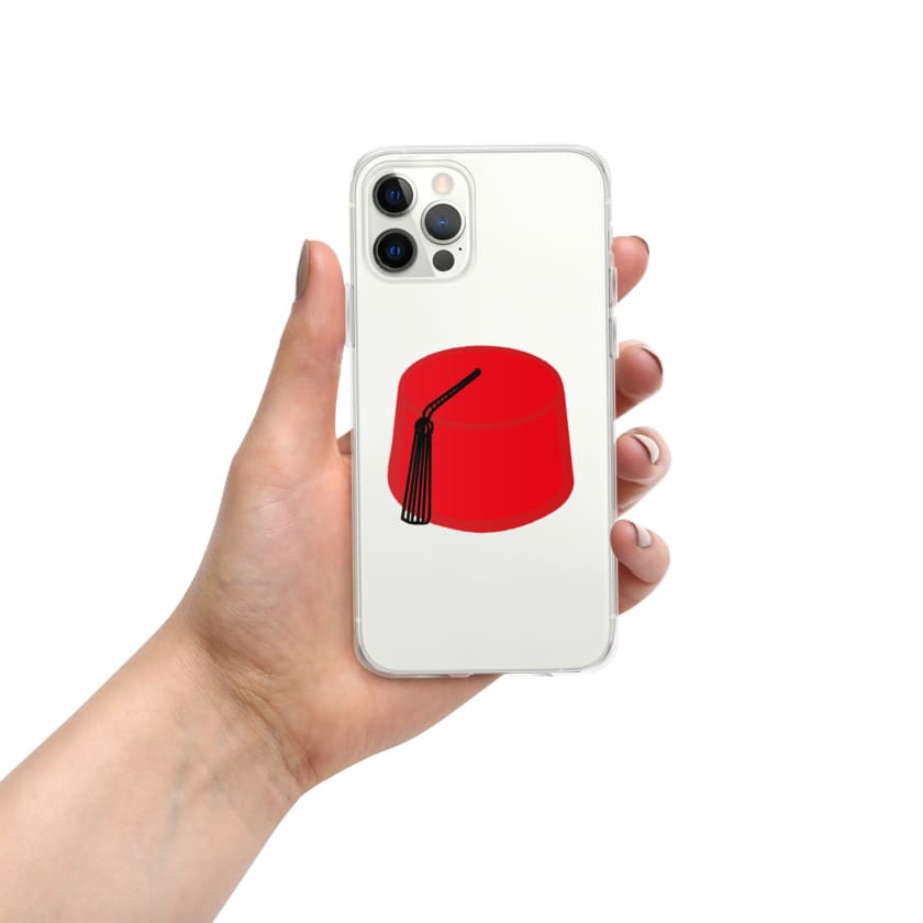 Coque pour iPhone Tarbouche Marocain rouge